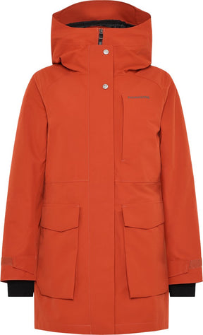 Didriksons harriet wns parka dames outdoorjas - rust
