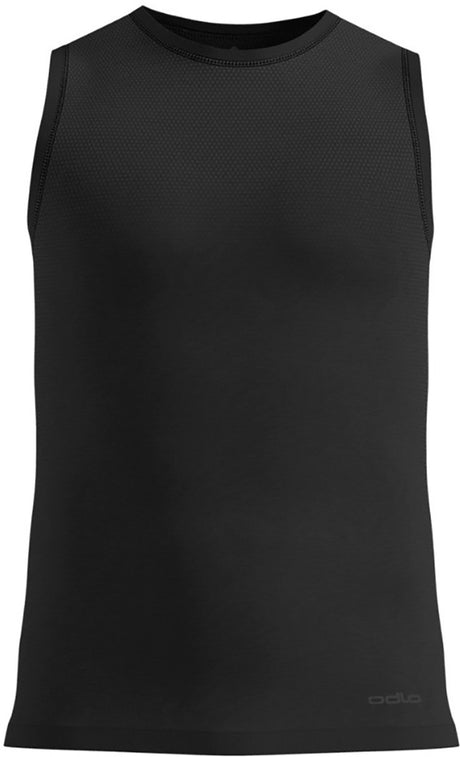 Odlo Performance X-Light Base Layer Singlet mit Rundhalsausschnitt – Herren – Schwarz – XL