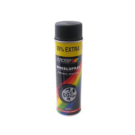 Motip Spraydose 400ml Felgenspray mattschwarz