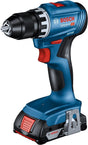 Bosch professional gsr 18v-45 accu schroefboormachine 18v 2.0ah in l-case - 06019k3202