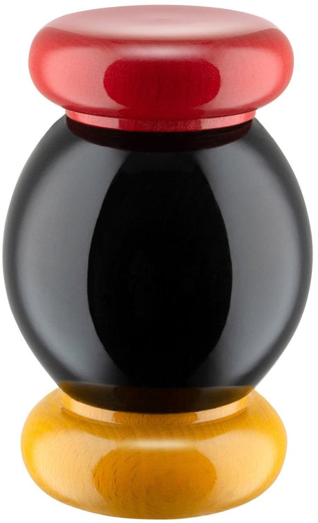 Alessi Pfeffermühle Ball Twergi – ES18 – Schwarz – von Ettore Sotsass