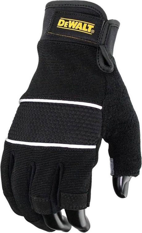Dewalt Arbeitshandschuhe 3 Finger schwarz dpg214 eu