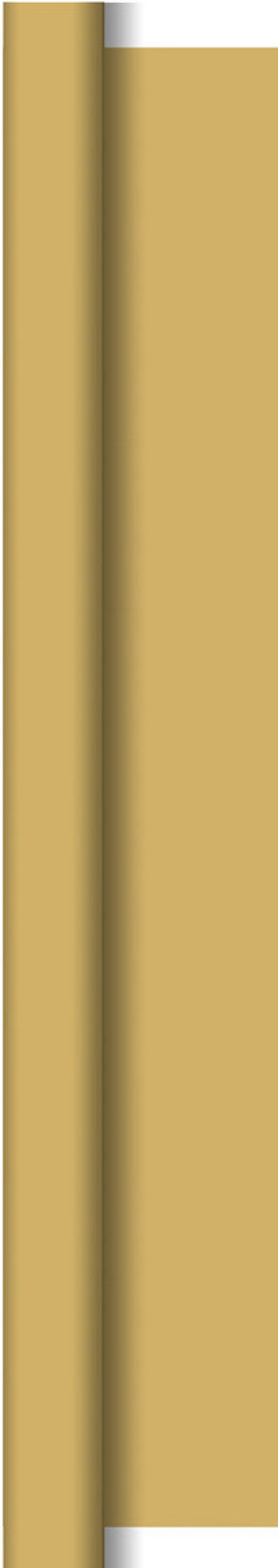 Duni silk tafellaken op rol gold 118x500cm