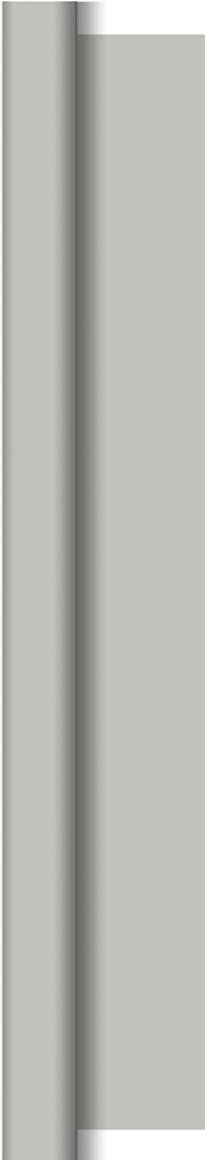 Duni silk tafellaken op rol silver 118x500cm