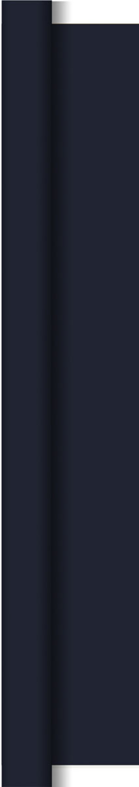 Duni silk tafellaken op rol black 118x500cm