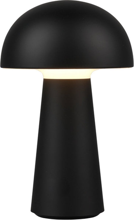 Rl Live Your Light Reality Lennon - Tischleuchte - Schwarz - inkl. 1x SMD 2W - wiederaufladbar - Außenlampe - dimmbar - Außenbeleuchtung - IP44