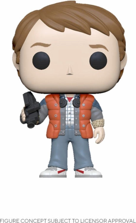 Funko pop movies: back to the future - marty in puffy vest - pop #961