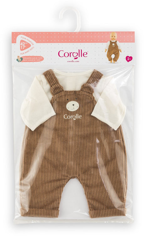 Overall für Corolle-Puppe mit T-Shirt, kleiner Entdecker – 42 cm