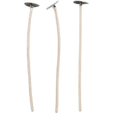 Dochte für Kerzen im Halter, passend für Halter mit einem Durchmesser von 20-65 mm, L: 10 cm, Dicke 2 mm, 50 Stück 1 Box