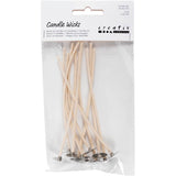 Creativ-Unternehmen https: www.cchobby.nl Dochte-für-Kerzen-im-Halter-geeignet-für-Halter-mit-einem-Durchmesser-von-20-65-mm-l-110-mm-Dicke-2-mm-10-Stück-1-Box