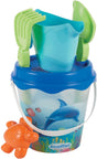 Écoiffier ecoiffier Eimerset Delphin mit Zubehör - 6-tlg.