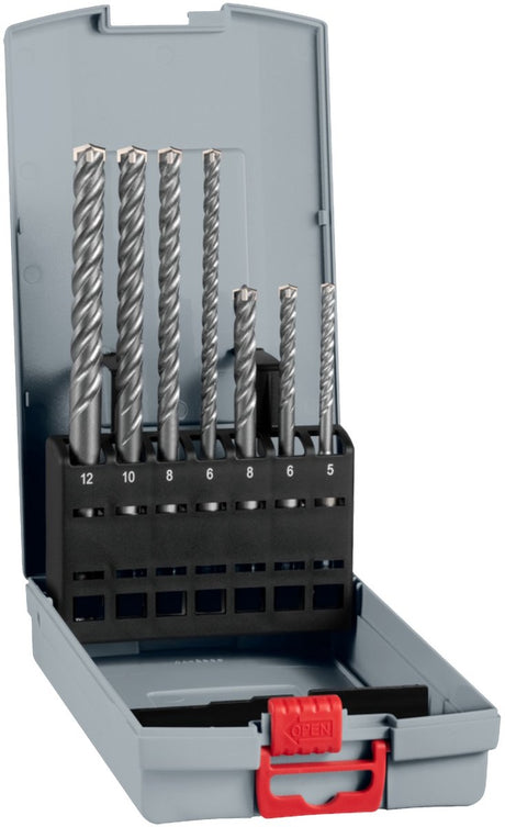 Bosch Zubehör Bosch Pro SDS Plus-5x Hammerbohrer-Set 5 6 8 6 8 10 12 mm 7-teilig - 2...