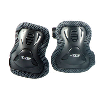 Alert Sport Schlittschuhschutz-Set Kinder 3-teilig (Größe M) schwarz | 2 Stk