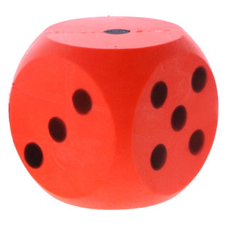 Basiswürfel weich rot 16 cm