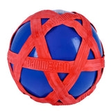 Blauer Crossball mit rotem Gummiband | 10 Stück