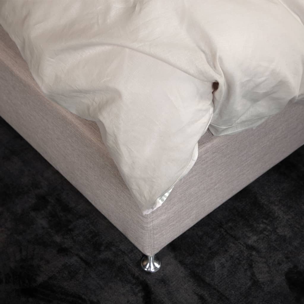 Venture Home Duvet Cover Jenna 200x150 cm Baumwollsand -ausgelöst