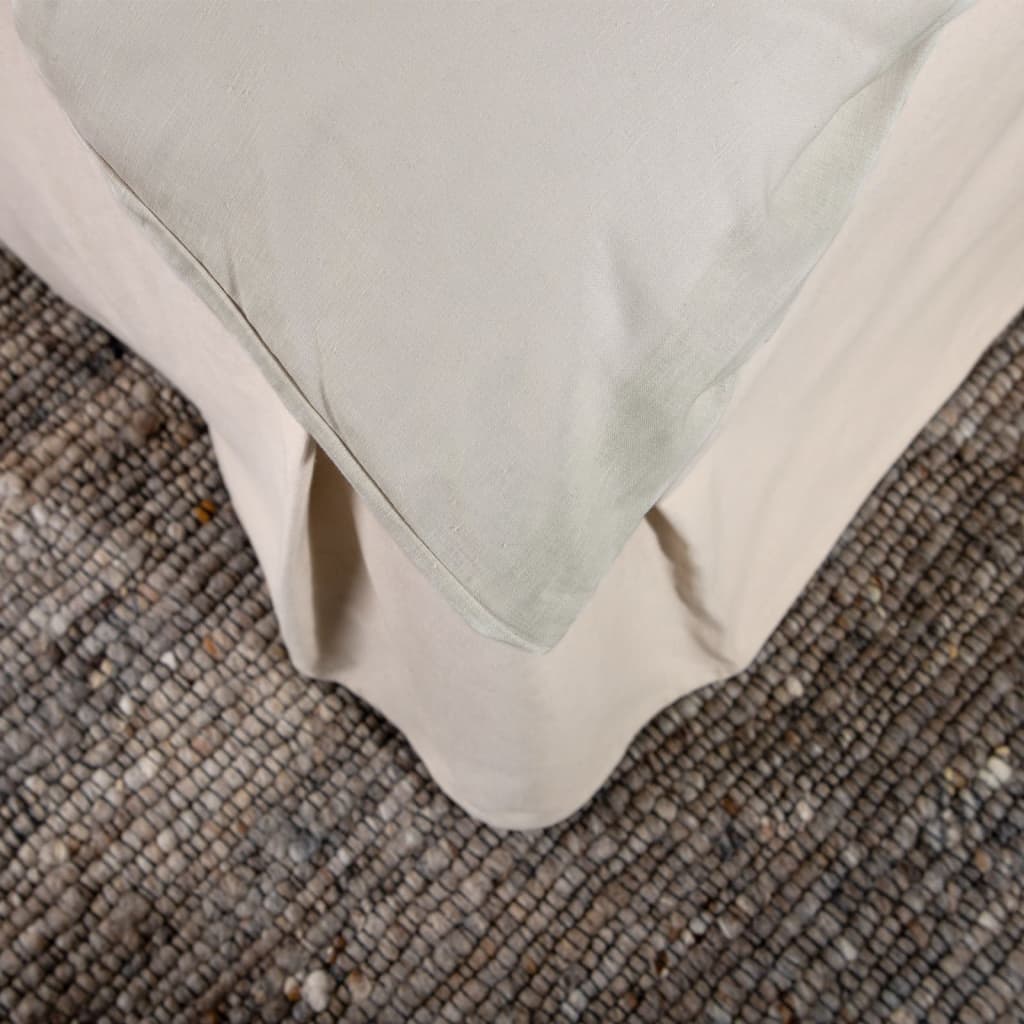 Venture Home Venture Home Duvet Cover Jenna 220x240 cm Baumwollsand -Colored