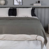 Venture Home Betsprey Milo 260x260 cm Polyestergrau