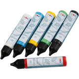 Viva Decor Kerzendekorstift, kräftige Farben, 6x28 ml 1 Box