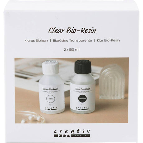 Kreativunternehmen https: www.cchobby.nl transparent-bio-resin-clear-2x150-ml-1-box