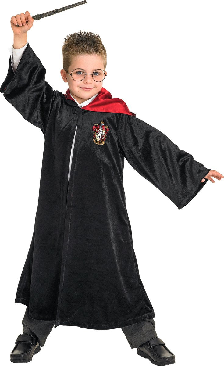 Luxuriöser Harry-Potter™-Bademantel von Rubies für Kinder – Kostümgröße 110–116