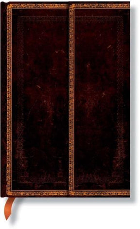 Paperblanks black moroccan flexi mini lined journal
