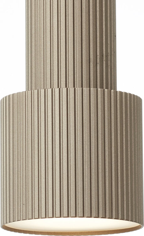 Brilliant Cadiz - Hängelampe - rund - LED 4xGU10 - Bronze - Schwarz