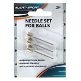Alert Sportnadel-Set für Bälle 3-teilig