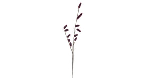 Mini tail spray burgundy 101cm