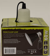 Komodo Black Dome Clamp Lampe Lampe