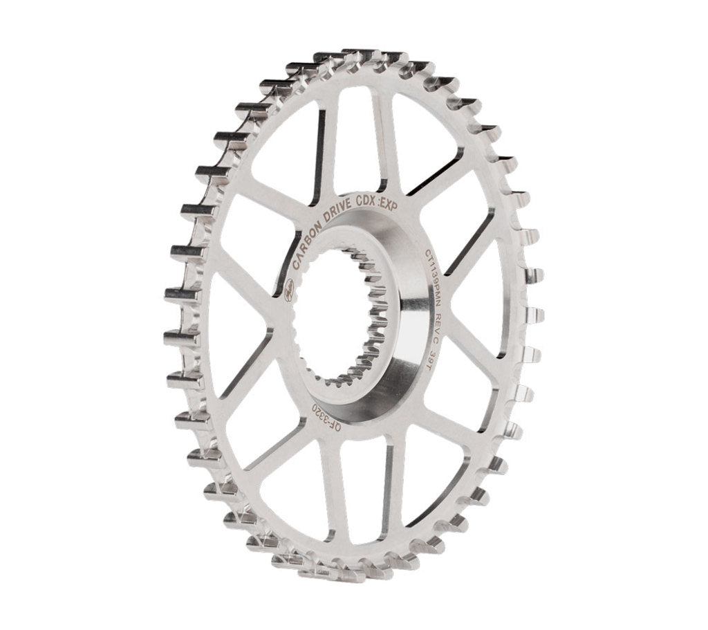 Vorderes Kettenrad mit Carbonantrieb, CDX-Ritzel