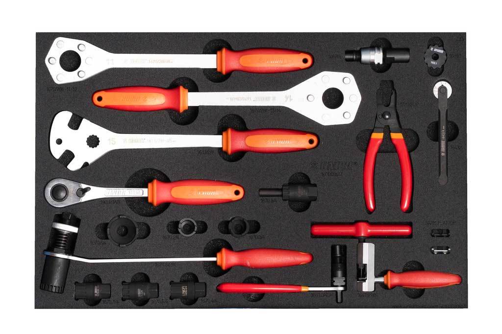 Unior Tool Inlay-Werkzeugwagen