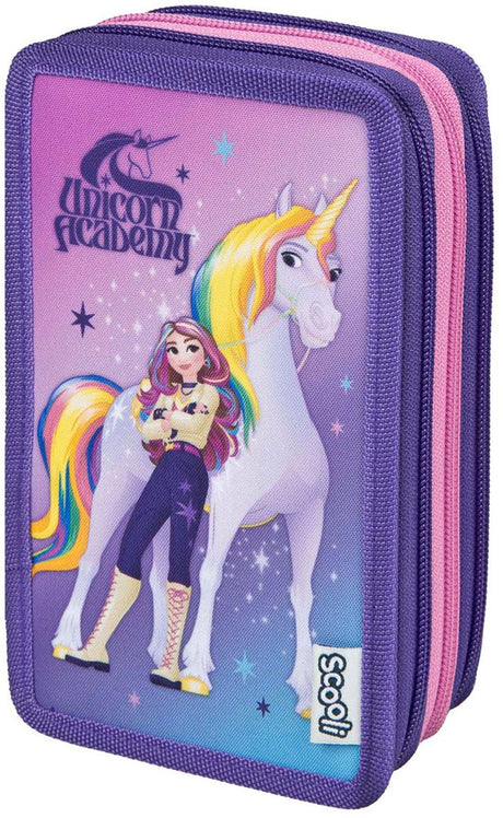 Undercover gefülltes Federmäppchen Einhorn-Akademie