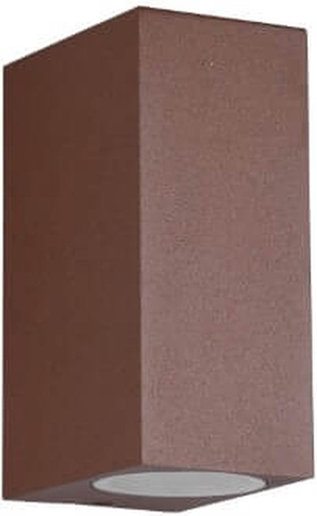 Trio Roya - Wandleuchte - Rostfarbe - exkl. 2x gu10 4,9w - Außenbeleuchtung - IP44