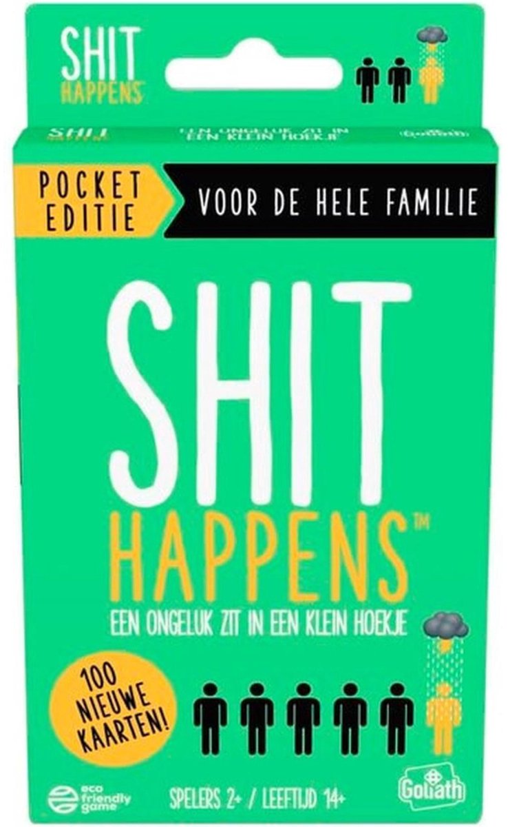 Spiel Scheiße passiert Familienausgabe 110 Karten Ausgabe 2 | 2 Stk