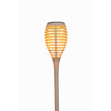 Anna's collection solar fakkel met vlameffect zand 12led 10x61cm