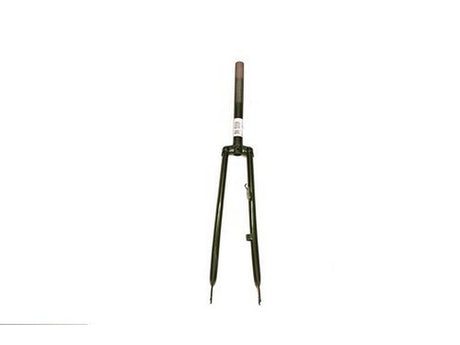 Gabel 28 mit 1 Gabelrohr - Trommelbremse und Dynamoak - Metalic Groen
