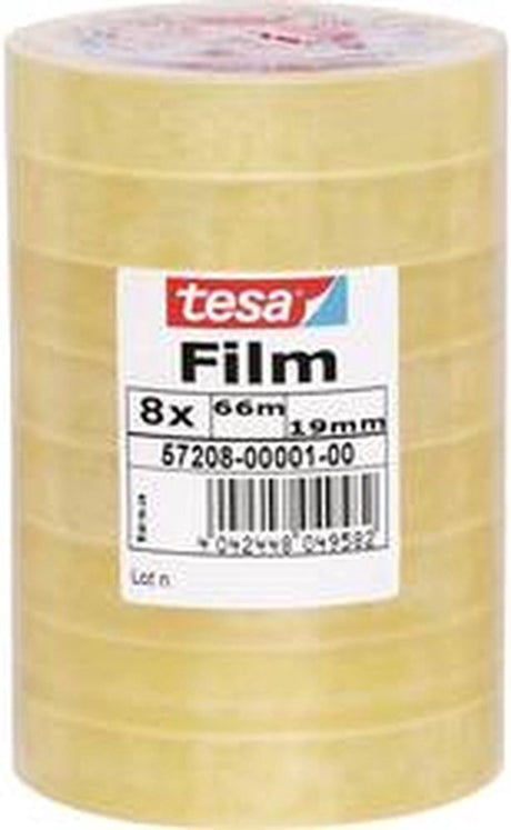 Tesa 57208-00001-01 Folie Standard transparent (L x B) 66 m x 19 mm 8 Stück
