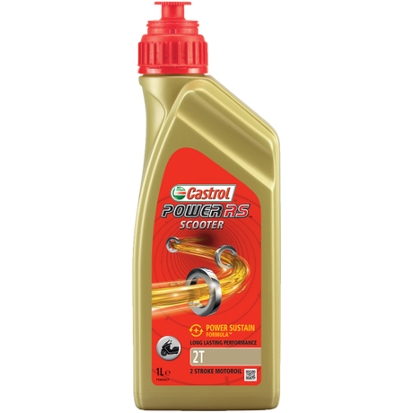 Castrol Oil Power RS Scooter 2T Flasche 1 Liter