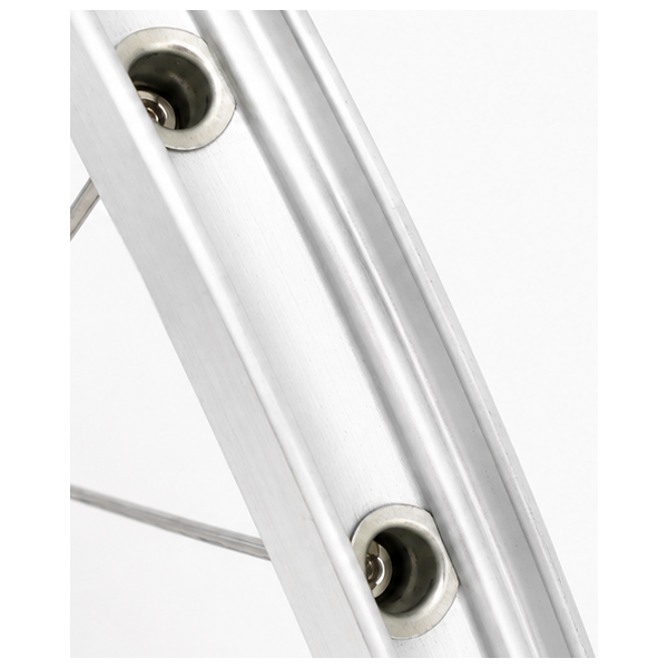 Shimano achterwiel 28 inch zac2000 - nexus 7-remnaaf - zilver geslepen