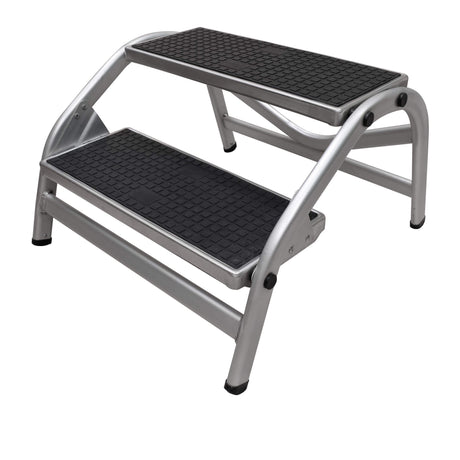 Darwin xl Aluminium-Doppelstufe mit extra breiten Stufen