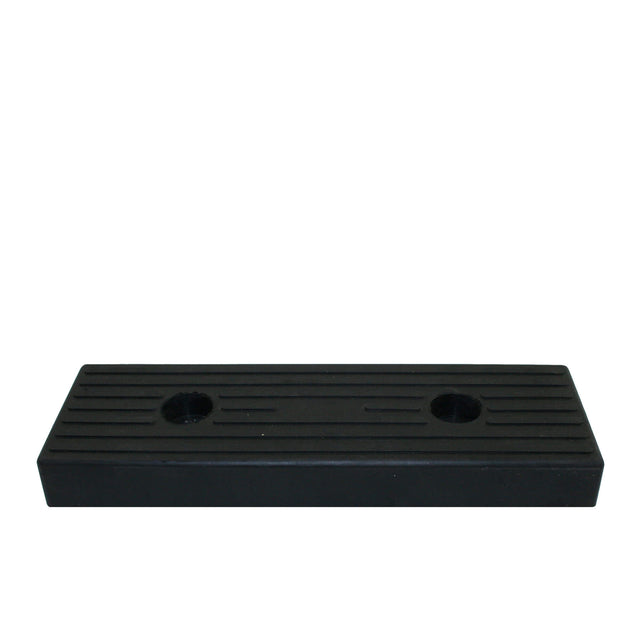 Rubber boottrailer kussen 300x100mm zwart