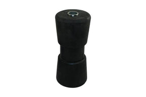 Kielrol rubber 190x85mm zwart