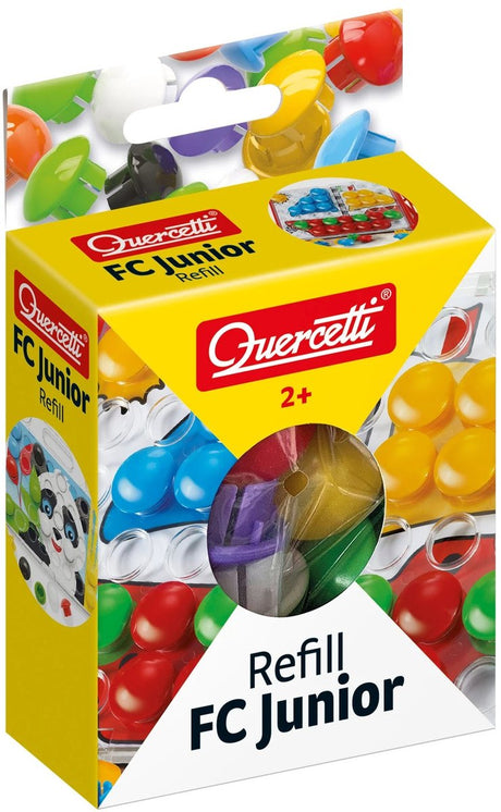 Quercetti Pins Fantacolor Nachfüllung Junior 33 mm 16 Stück