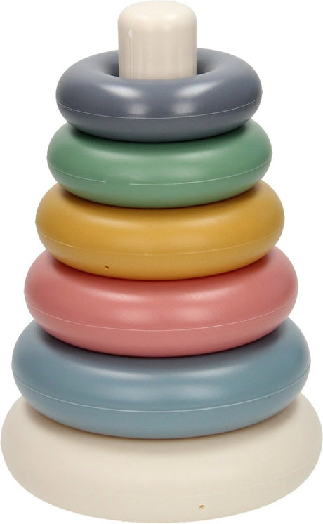 Cavallino Toys Stapelringe Pastellfarben, 7dlg.