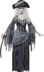 Vegaoo piraat geest dameskostuum | halloween verkleedkleding - maat s (36-38)