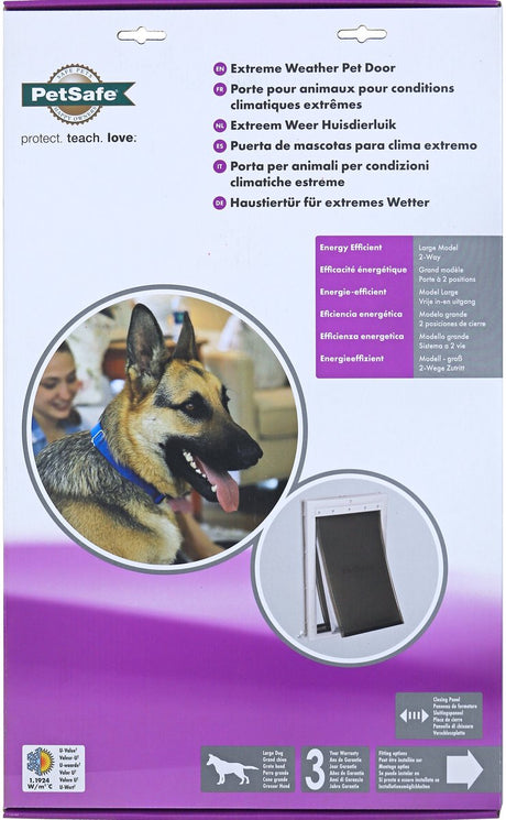 Petsafe-Tür für extremes Wetter, groß