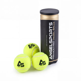 Engelhart Angel Sports Padelbälle – Nadelfilz 45 % Wolle – IPF-geprüft – 3er-Set – hochwertig, langlebig –