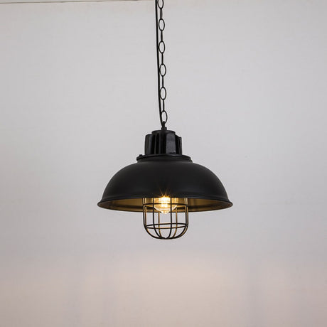 Homestyle Pro MK107-BB Industrie-Hängelampe 33 x 26 cm, schwarzes Metall