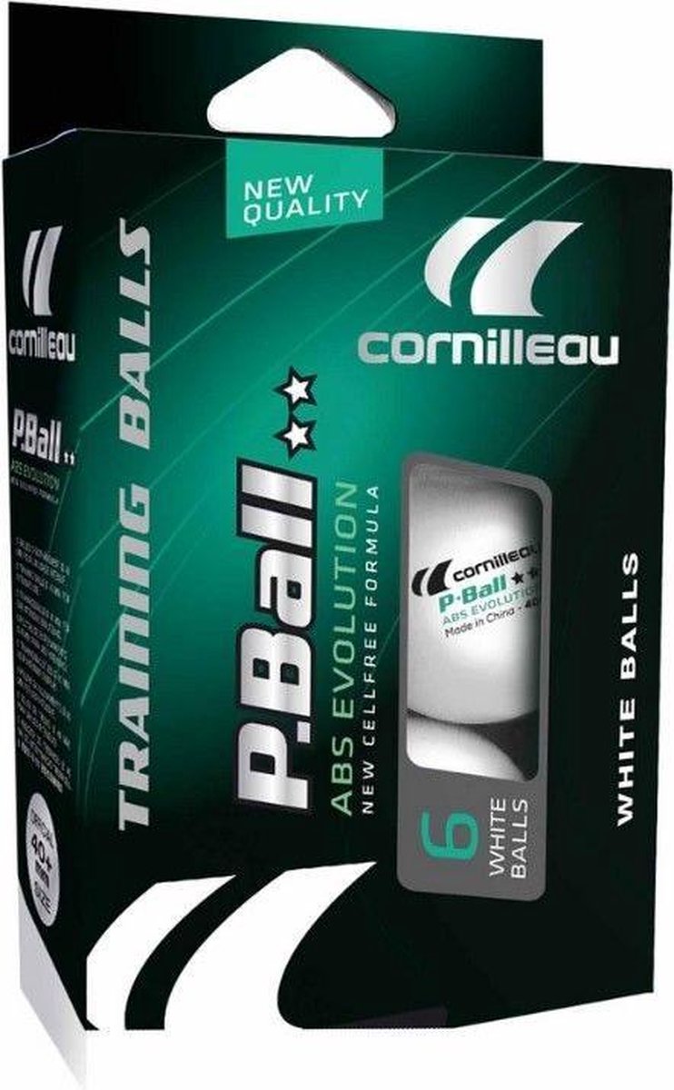 Cornilleau p-ball abs evolution 2** ittf x6